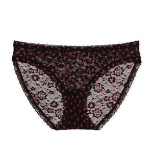 NWT Victoria's Secret Women's The Lacie Lace Whimsy Hearts Bikini Panties